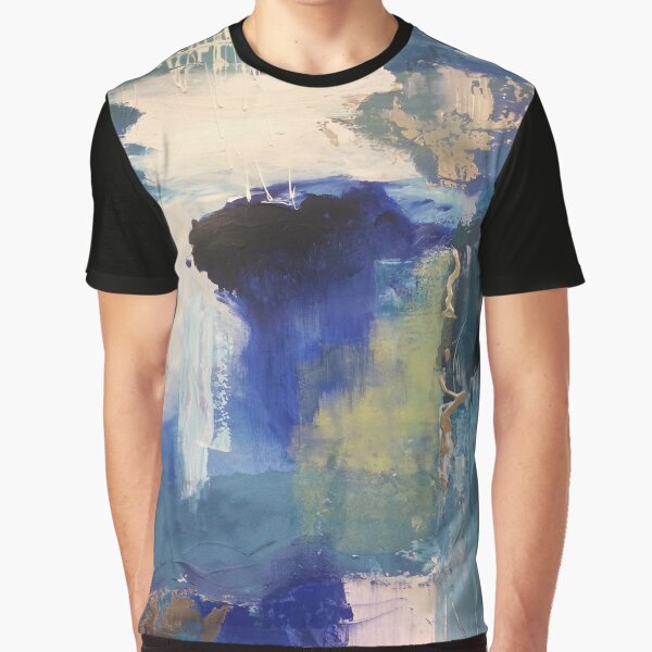 Blue Graphic T-Shirt
