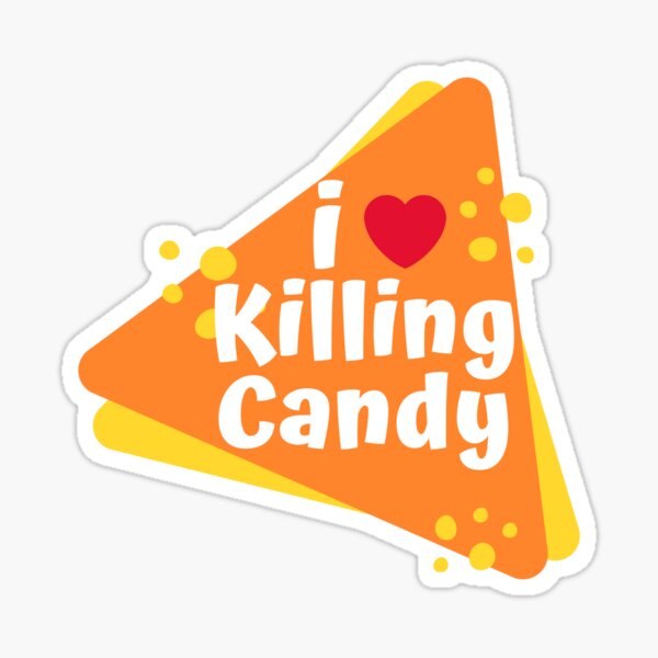 "Candy Killer" Sticker by partyongraphics Redbubble