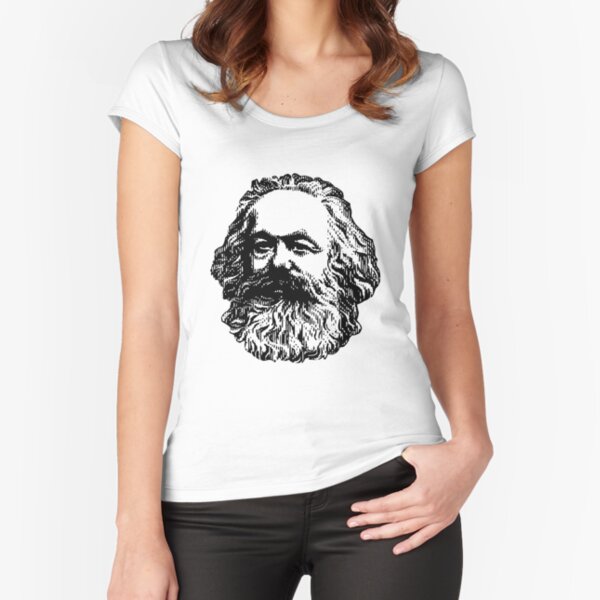 Karl Marx Fitted Scoop T-Shirt