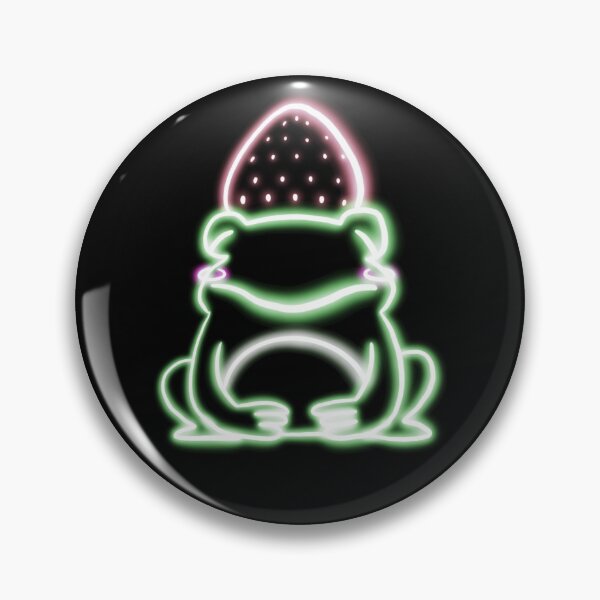 Item preview, Neon Strawberry Frog designed and sold by Yuka Deere.