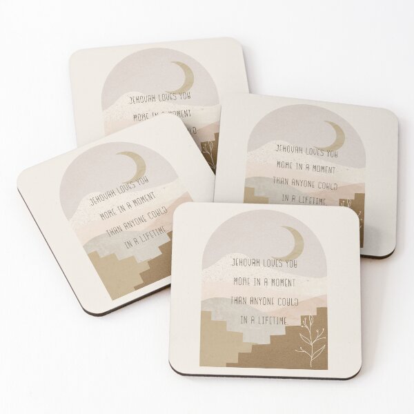 Item preview, Jehovah loves you more in a moment than anyone could in a lifetime. designed and sold by Paper Bee Gift Shop.