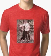 Christopher Street Day Kiss in 1970 Tri-blend T-Shirt