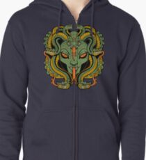 Medusa Zipped Hoodie