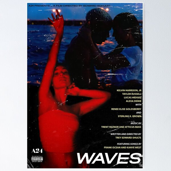 Item preview, Waves - A24 Movie -  designed and sold by Robert E  Cox.