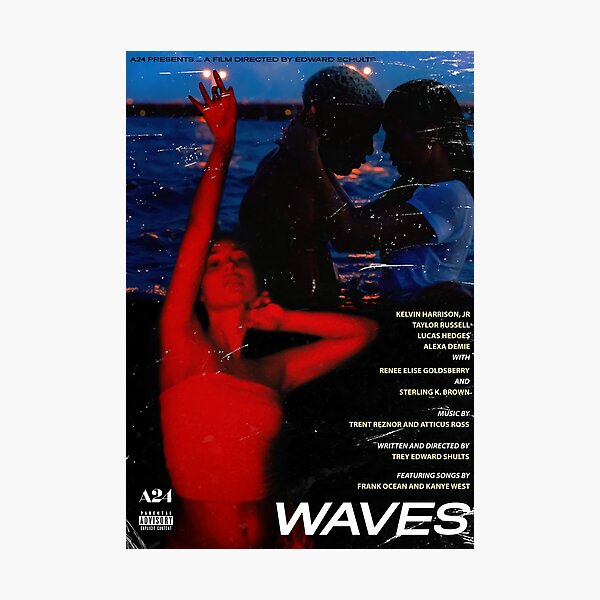 Item preview, Waves - A24 Movie -  designed and sold by Robert E  Cox.