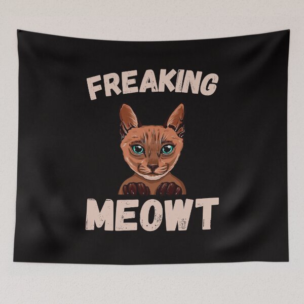 Item preview, Freaking Meowt T Shirt, funny cat Pun T-Shirt designed and sold by Unique styl  DeSigNe.