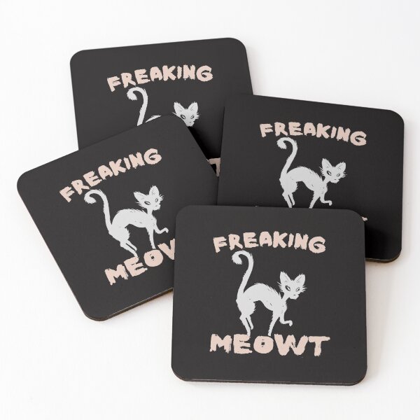 Item preview, Freaking Meowt T Shirt, funny cat Pun T-Shirt designed and sold by Unique styl  DeSigNe.