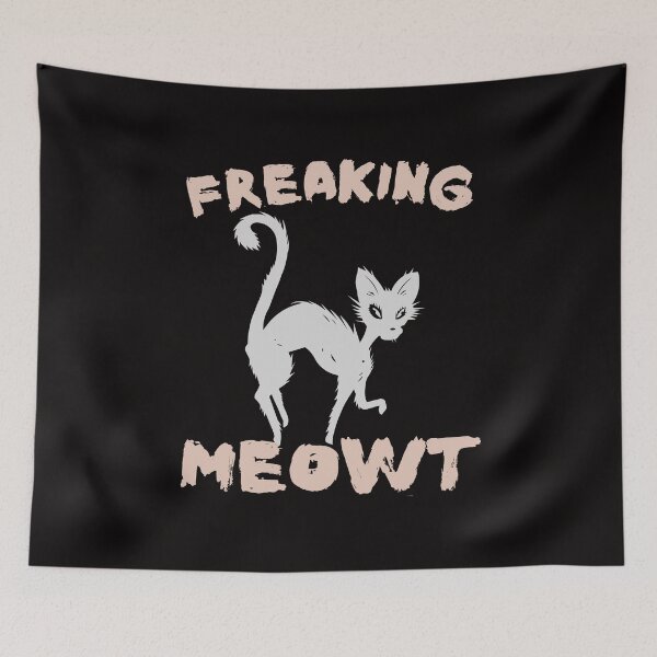Item preview, Freaking Meowt T Shirt, funny cat Pun T-Shirt designed and sold by Unique styl  DeSigNe.