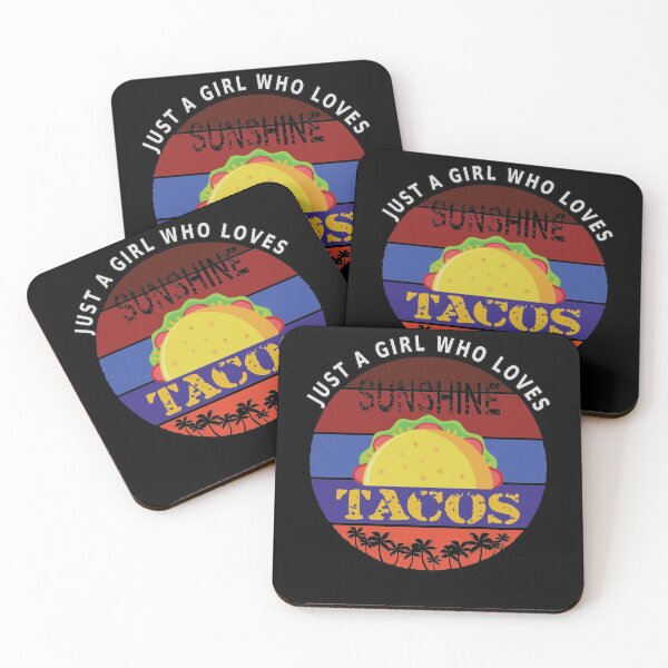 Item preview, Just A Girl Who Loves Sunshine And Tacos designed and sold by FridPix.