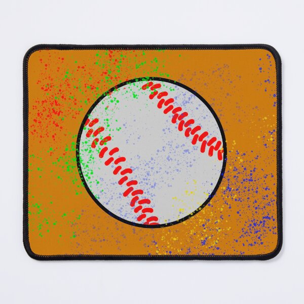 Item preview, Baseball with Splatter Colors designed and sold by BomaJoe.
