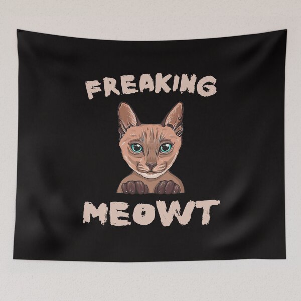 Item preview, Freaking Meowt T Shirt, funny cat Pun T-Shirt designed and sold by Unique styl  DeSigNe.