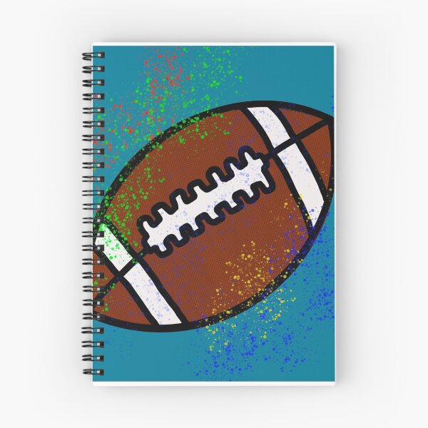 Item preview, Football with Splatter Colors designed and sold by BomaJoe.