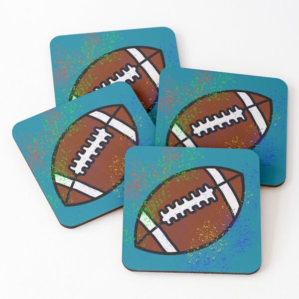 Item preview, Football with Splatter Colors designed and sold by BomaJoe.