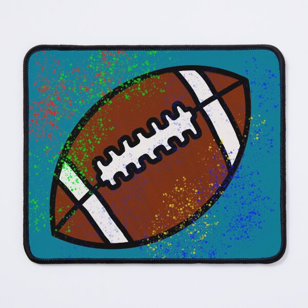 Item preview, Football with Splatter Colors designed and sold by BomaJoe.