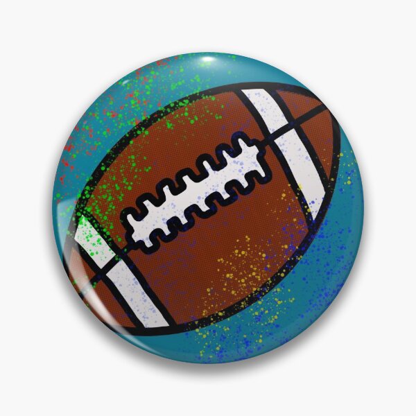 Item preview, Football with Splatter Colors designed and sold by BomaJoe.