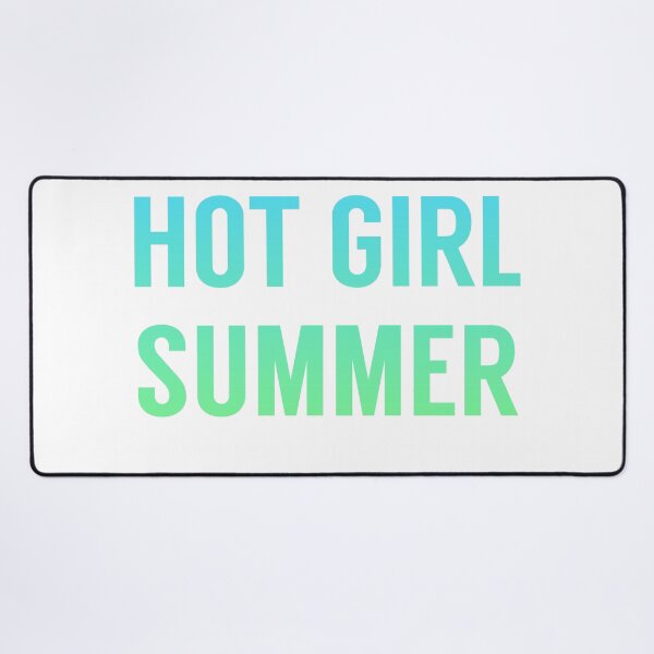 Item preview, Hot Girl Summer in Green Blue Gradient designed and sold by tinyteacups.