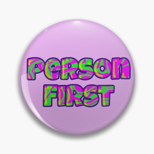 Item preview, Person First designed and sold by EmyBeeDesigns.