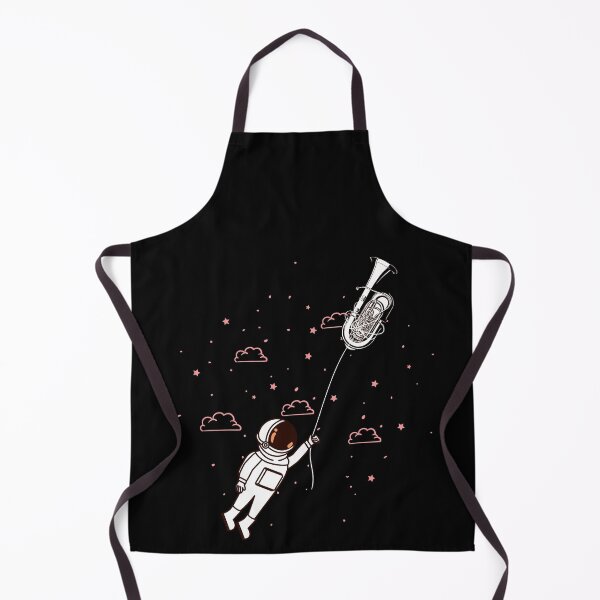 Item preview, Cute Astronaut in Space, Cute Gifts for Music Lovers and Musicians, Euphonium Players designed and sold by Merchking1.