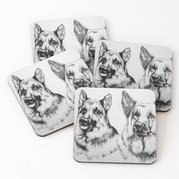 Item preview, 2-Alsations designed and sold by EjsArtArt.
