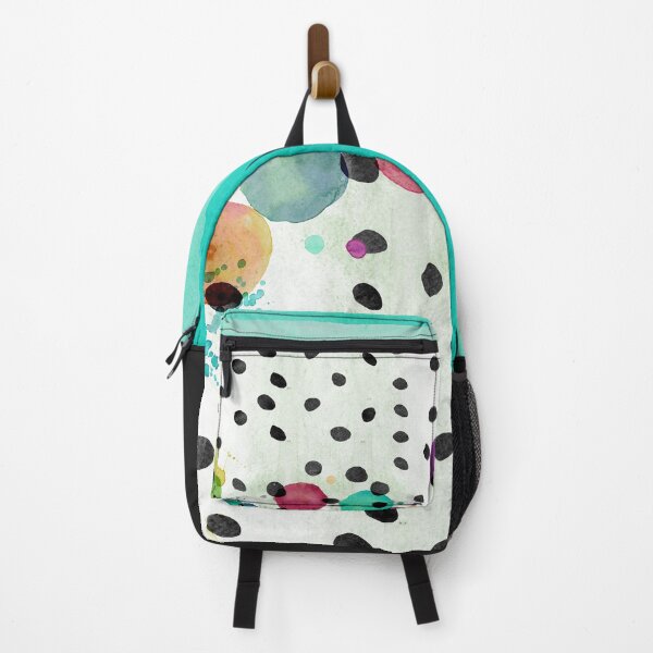 Item preview, Multicolored watercolor circles and stains designed and sold by romanideco.