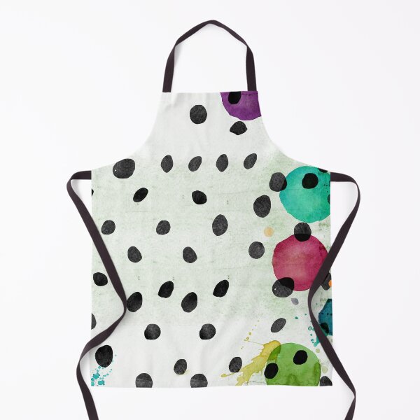Item preview, Multicolored watercolor circles and stains designed and sold by romanideco.