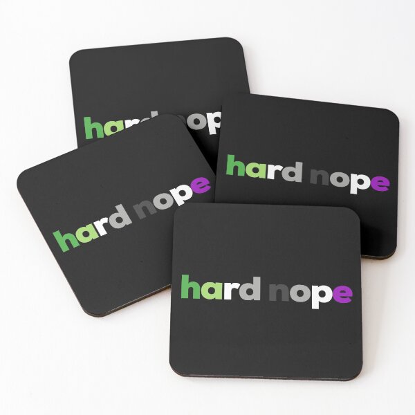 Item preview, hard nope. Aroace Pride designed and sold by Subtle Pride Shop.