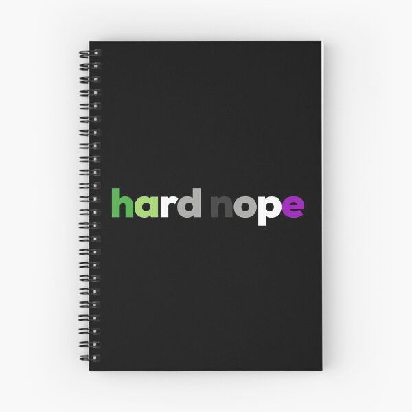 Item preview, hard nope. Aroace Pride designed and sold by Subtle Pride Shop.