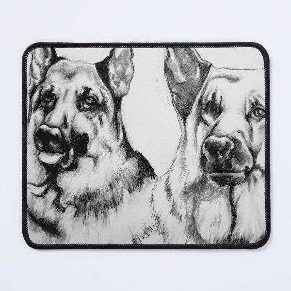 Item preview, 2-Alsations designed and sold by EjsArtArt.