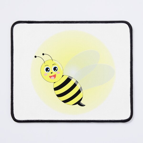 Item preview, Cute wholesome bee, in the light, endless pattern  designed and sold by bubbley2021.