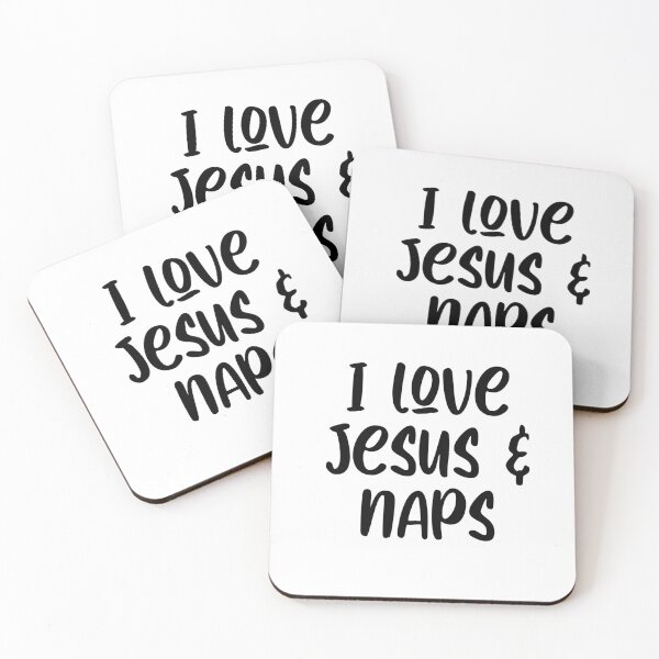 Item preview, I love Jesus and naps designed and sold by Handdrawnbyzoe.