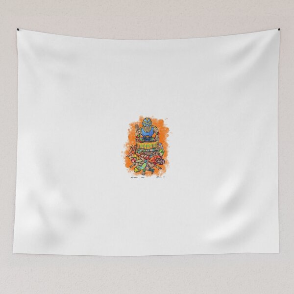 Item preview, luchador pile designed and sold by Gammaraybots.
