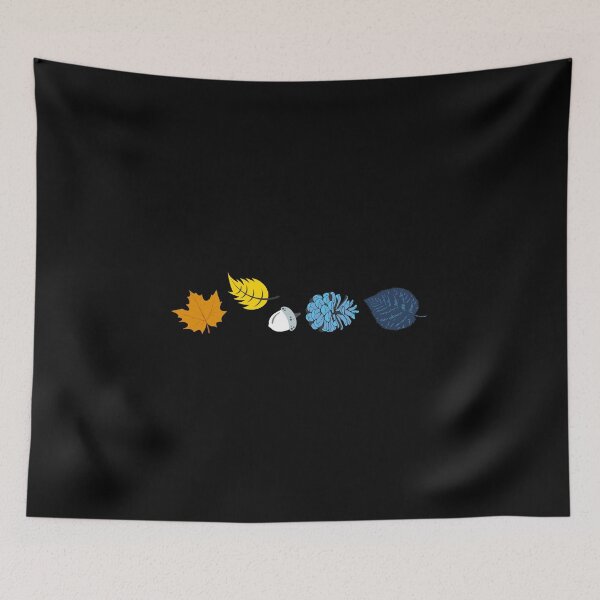 Item preview, Fall Autumn Thanksgiving Leaves Aro Ace. Aroace Pride designed and sold by Subtle Pride Shop.