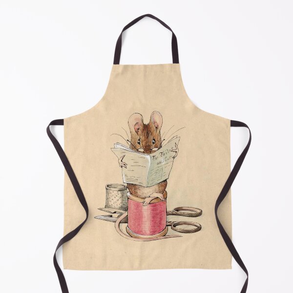 Item preview, Frontispiece. The Tailor Mouse_Beatrix Potter English children's writer and illustrator (1866-1943) designed and sold by HomeGallery.