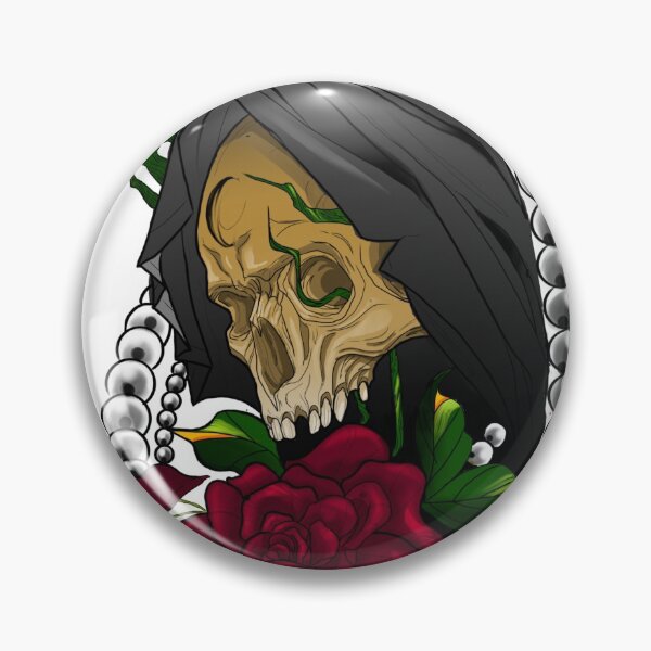 Item preview, Skull and roses designed and sold by TonyArttattoo.