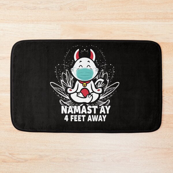 Item preview, Namastay 4 Feet Away Cat Yoga Funny designed and sold by verdecuddly.