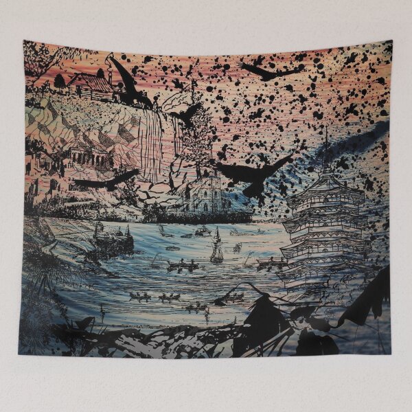 Item preview, Painting Sunset Getaway designed and sold by Designz101.
