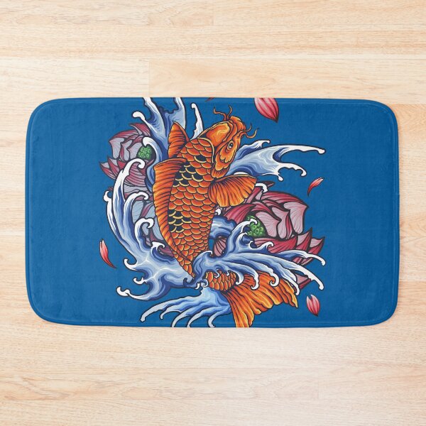 Item preview, Beautiful Koi Painting Japanese Koi Fish designed and sold by EpicArtz.