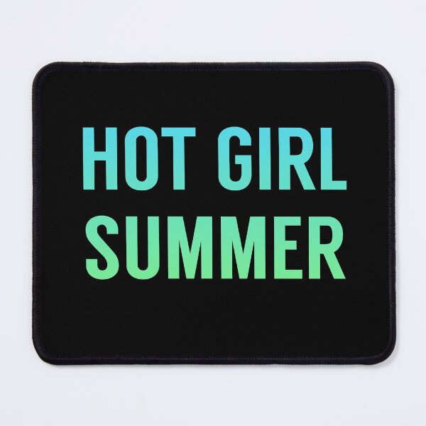 Item preview, Hot Girl Summer in Green Blue Gradient designed and sold by tinyteacups.