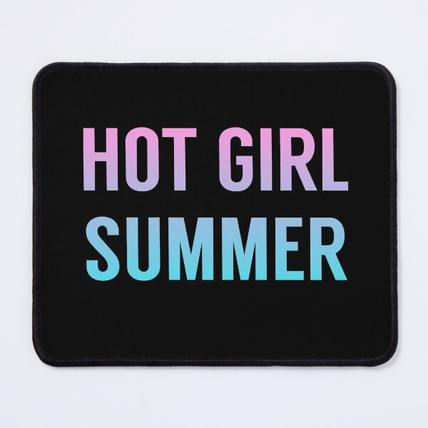 Item preview, Hot Girl Summer in Pink Blue Gradient designed and sold by tinyteacups.