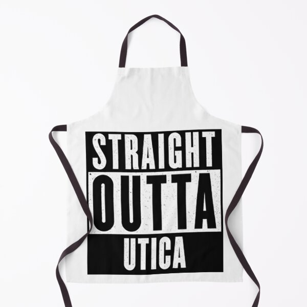 Item preview, Straight Outta Utica, Utica New York, home of the chicken riggies and tomato pie. Show your Utica pride. designed and sold by techdave.