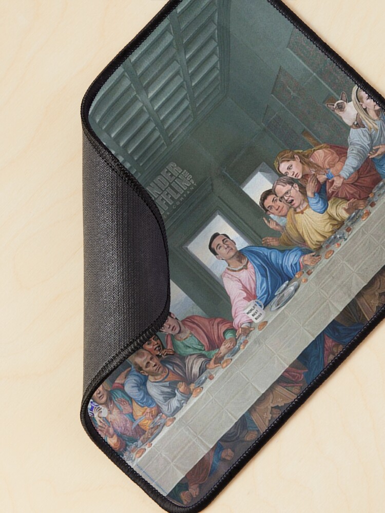Alternate view of The Last Supper Office Edition Mouse Pad