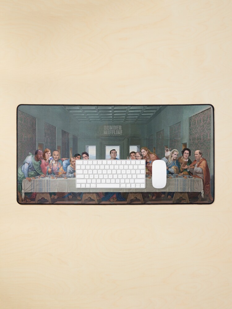 Mouse Pad, The Last Supper Office Edition designed and sold by Flakey-