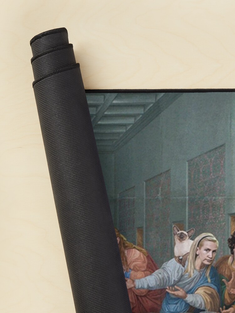 Alternate view of The Last Supper Office Edition Mouse Pad