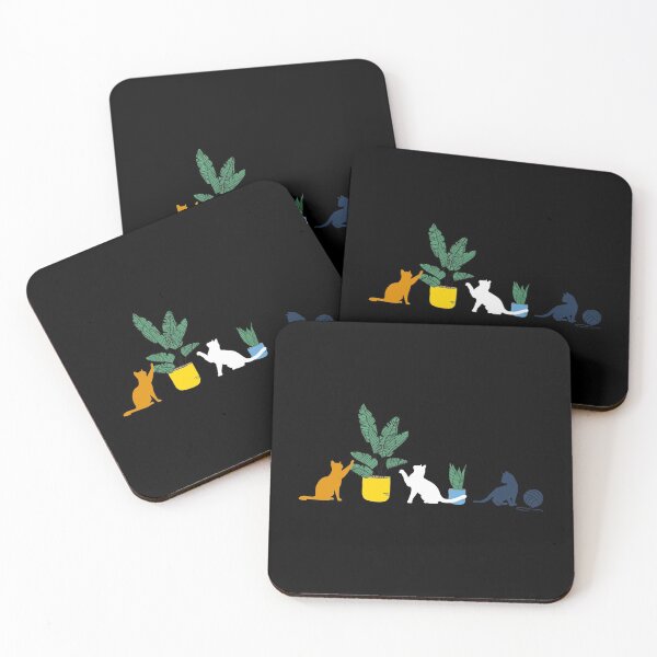 Item preview, Aro Ace Cats and Plants. Aroace Pride designed and sold by Subtle Pride Shop.