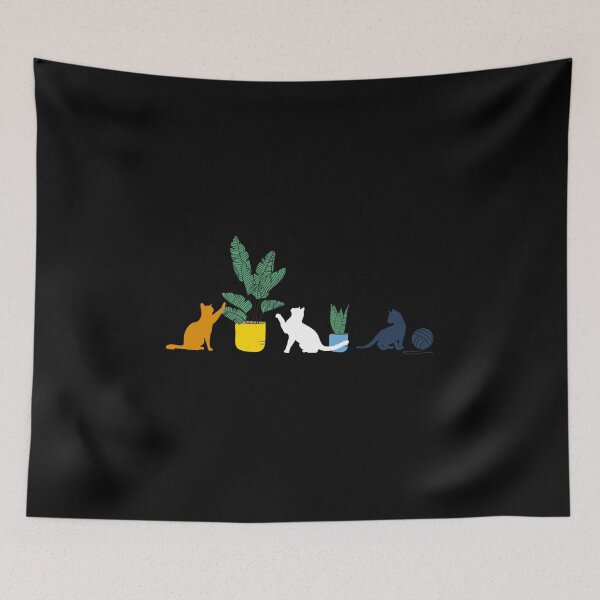 Item preview, Aro Ace Cats and Plants. Aroace Pride designed and sold by Subtle Pride Shop.