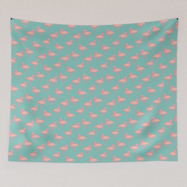 Item preview, Flock of Pink Flamingos designed and sold by Candice Davis.