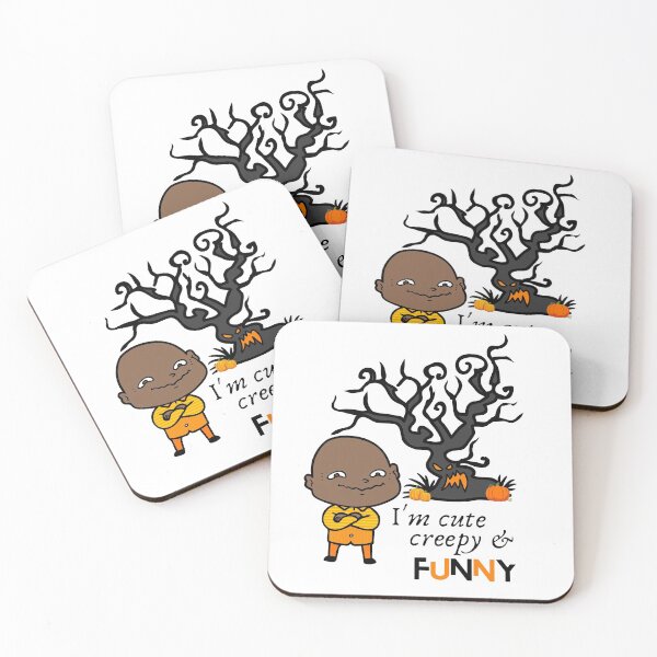 Item preview, Cute Creepy & Funny Halloween Trick or Treat silliness ~ African American designed and sold by JustaGurli.