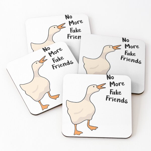 Item preview, Goose says No More Fake Friends designed and sold by Flakey-.