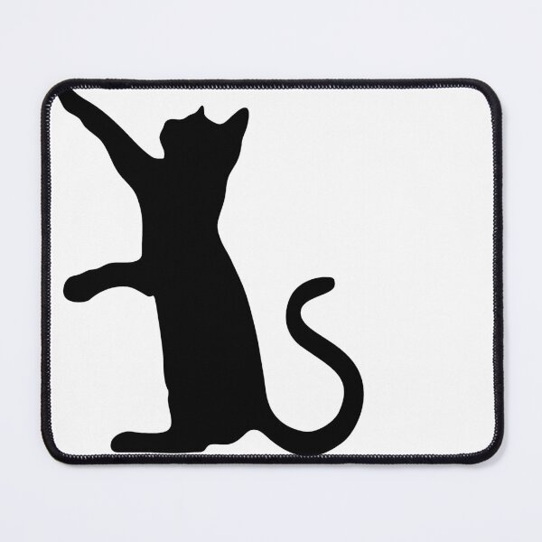 Item preview, Playful cat silhouette designed and sold by Candice Davis.