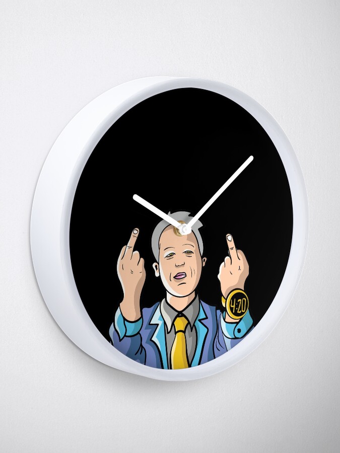 Thumbnail 1 of 4, Clock, 4:20 baby! designed and sold by artztur.